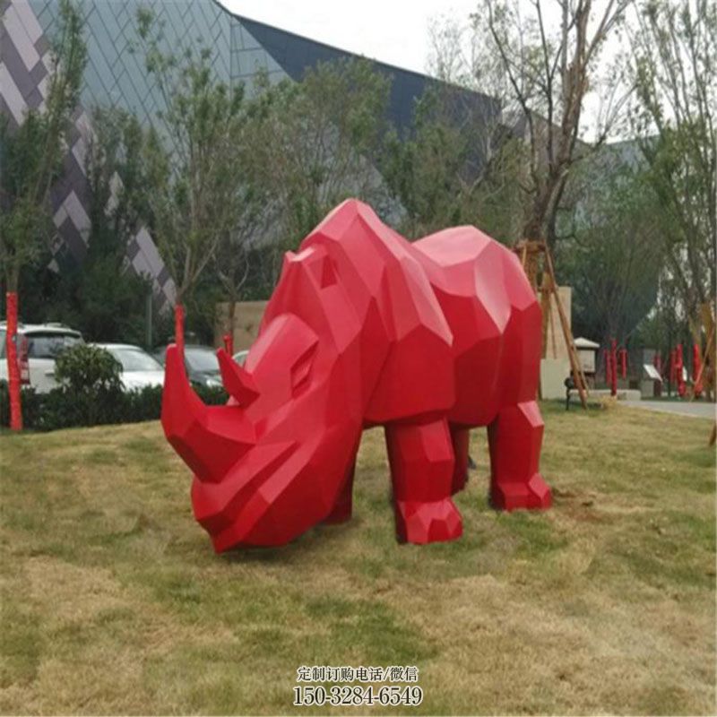 校园小牛雕塑，可爱题材，烤漆工艺